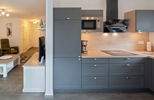 Westeraccumersiel Apartment | Modern new-build apartment Fensalir in a quiet, central location