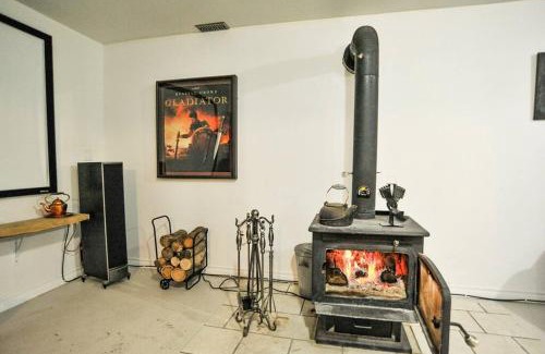 Kemble House | Modern Rustic Home with Wood Stove & Pool Table