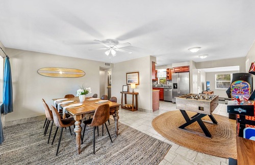 Cocoa Isles House | Modern Seaside Boho Home – Stylish House with Private Pool & Spacious Backyard!