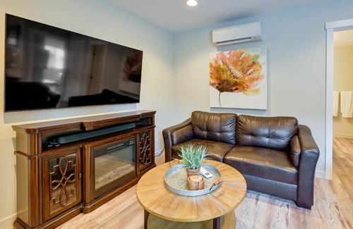 SeaTac Apartment | Modern SeaTac Gem with Fireplace and Smart TVs!