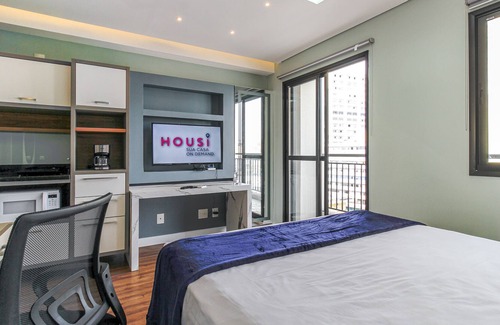 Santa Ifigenia Apartment | Modern Studio 3 min from Luz Station - Movva 16