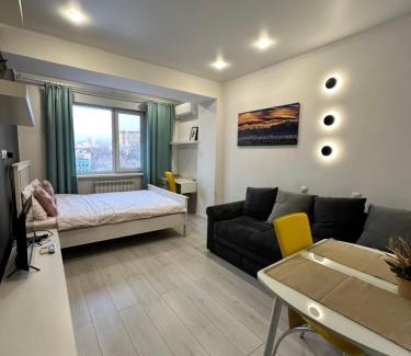 Almaty Apartment | Modern Studio with IKEA Décor