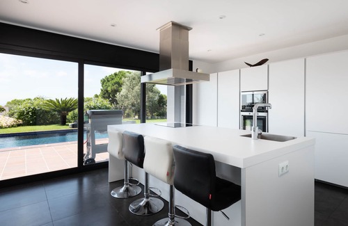 Lloret de Mar Villa | Modern two-storey villa with pool in a quiet area with excellent sea view