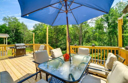 Unadilla House | Modern Unadilla Retreat with Decks and Gas Grill!