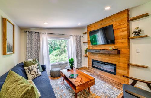 Unadilla House | Modern Unadilla Retreat with Decks and Gas Grill!