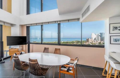 Tel Aviv Apartment | Moderne 3BR - Vue mer