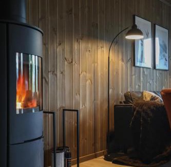 Sykkylven House | Moderne hytte på Fjellsætra med Jacuzzi