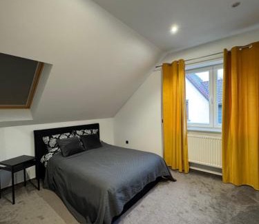 Rieneck Apartment | Modernes Apartment in Wald- und Stadtnähe