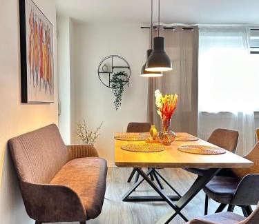 Durlach Apartment | Modernes Designer-Apartment für 7 Gäste - 80qm in zentraler Lage, Self-Check-In
