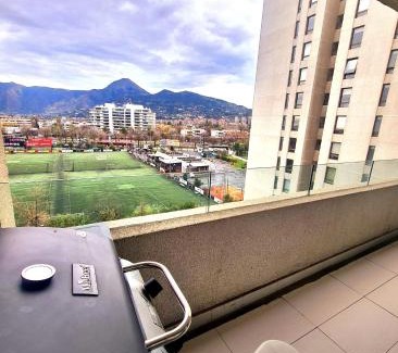 Apoquindo Apartment | Moderno Departamento I Piscina Temperada I Calefacción I GYM I Lavandería I Piscina en Azotea I Estacionamiento I Las Condes