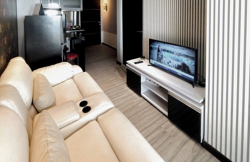 Sidoarjo Apartment | Monochromatic Modern 1Br At Tamansari Prospero Sidoarjo Apartment