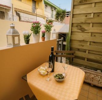 Province of Cagliari Apartment | Monolocale Mare e Città Giardino con Barbecue