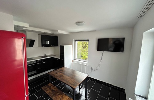 Senden House | Monteurhaus Zentral with parking lot and high speed internet Terrace with barbecue