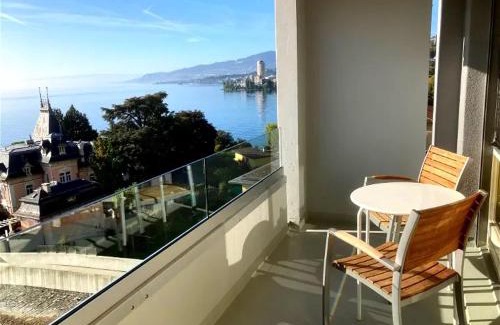 Montreux City Centre Apartment | Montreux City Center with Lake View and direct lake access