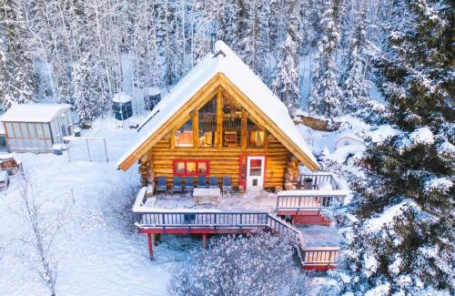 Fairbanks House | Moose Mountain Cabin- Cozy retreat with aurora views