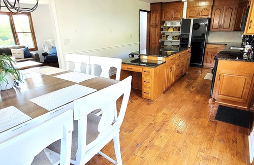 Troutville House | Mountain views on 7 acre lot, nearby hiking, game room!