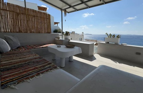 Tourlos Apartment | Mykonos Noir Nest - Sea View Escape