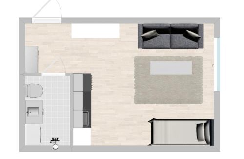 Vastra Frolunda Apartment | Mysig studiolägenhet i Västra Göteborg