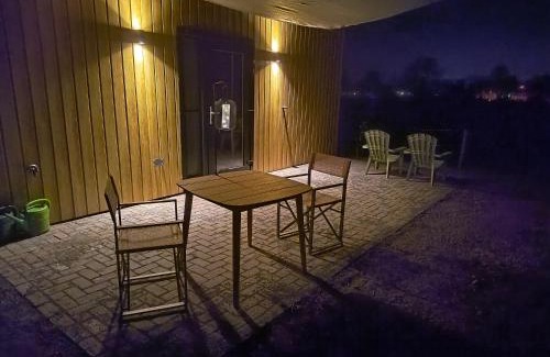 Schijf Cabin | Natuurhuisje 't Hoogbos - Weidezicht