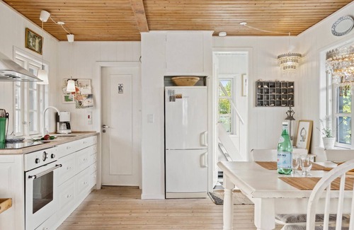 Nordstrand House | Near the famous palm beach in Frederikshavn welcomes you this lovely thatched house with beautiful w