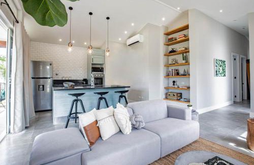 Las Escobas del Venado House | Nearly Oceanfront Blue 3 Bedroom Spacious Villa