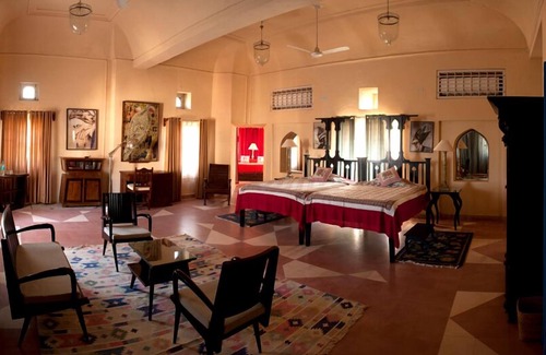 Elaka Hotel | Neemrana's Tijara Fort Palace