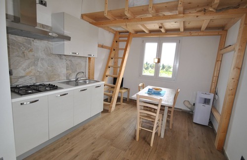 Orosei Condo | New 2-room apartment 48 m2, for 2 persons, 2nd floor incl. 16 m2 balcony