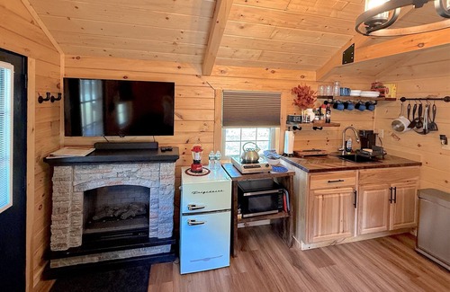 Town of Hope Cabin | NEW! Cabin with gazebo on the river! 111B
