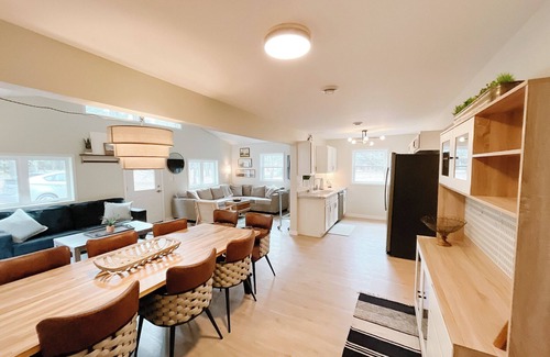 Nekoosa House | NEW Eagle's Nest West - less than 3 miles to SV and walkable to Petenwell Lake!