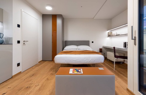 Stabio Apartment | New high tech apartment complex Modern, simple and stylish