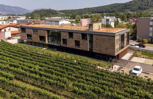 Stabio Apartment | New high tech apartment complex Modern, simple and stylish