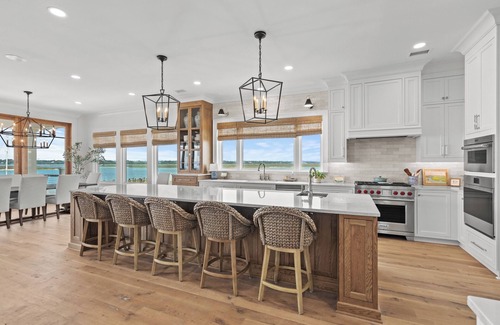 Inlet Harbour House | NEW! Our Point Of View: Luxury Oceanfront w/Pool, Spa & Dock