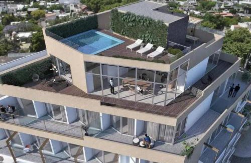 Villa Devoto Apartment | New Penthouse a estrenar en Sofisticado Barrio y Edificio Vista panorámica 100m2 Gimnasio Piscina Lujoso Salon de Fiestas Parking privado gratis con acceso directo al departamento