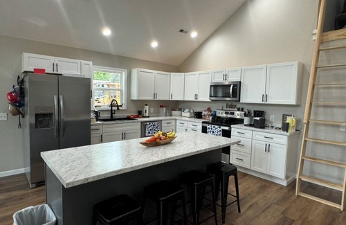 Double Springs House | New REDEEMED Lakehouse. Walk out the front door to the dock