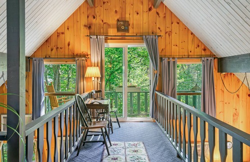 Newfield Ski Chalet | New Rental on Private Beautiful Silver Lake in Newfield Maine.