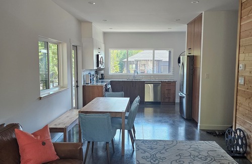 East Kootenay House | Newly built Fernie Alpine Retreat - beautiful mountain views off private deck.