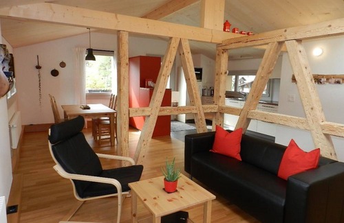Zweisimmen Apartment | Nice apartment for 4 people with WIFI and balcony