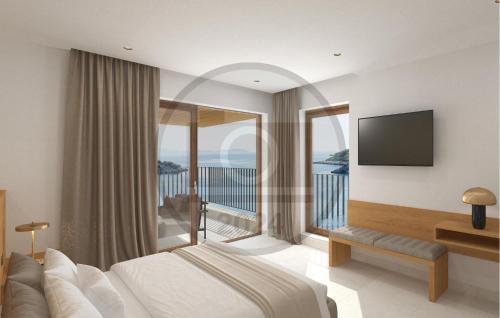 Split House | Nice Home In Blato With Wifi