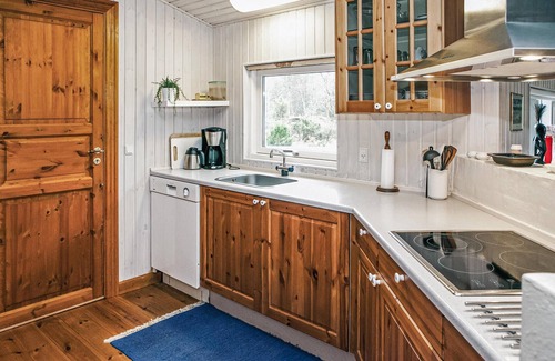 Helberskov Strand House | Nice home in Hadsund with sauna