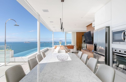 Vidigal Apartment | Nice Penthouse with sea view in Rio - Vid001