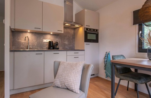 Municipality of Geldrop-Mierlo Ski Chalet | Nice tiny house with air conditioning, on a holiday park, 12 km. from Eindhoven