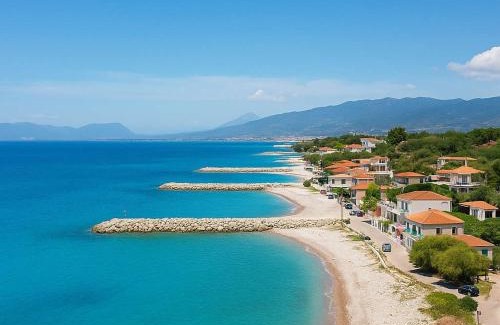 Kalamata Villa | Niki's Tower - Serene Seaview Stone Getaway