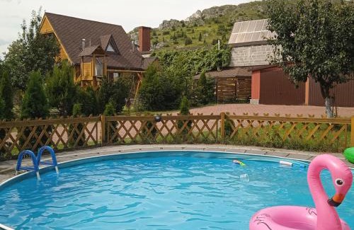 gmina Olsztyn House | NOCLEGI KAMEX domek z antresolą 2-4-osobowy