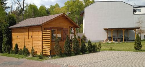 gmina Olsztyn House | NOCLEGI KAMEX domek z antresolą 2-4-osobowy