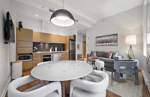 International District Apartment | Nomade MTL, Old MTL, Modern 2BR 1BA Apt in Heart of the City
