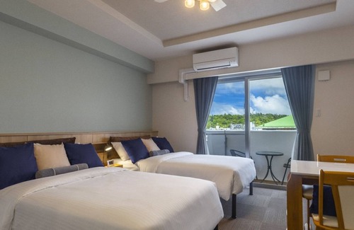 Ginowan Hotel | Nonsmoking Twin 4th to 6th floors with mini k/Ginowan Okinawa