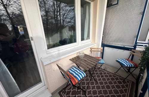 Sudstadt Apartment | NORDLICHT vacation apartment with balcony and infrared sauna - Ferienwohnung Nordlicht