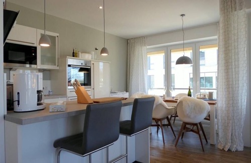 Dangast Apartment | Nordsee Park Dangast Apartment Nord with sea view and infrared cabin (104 sqm)