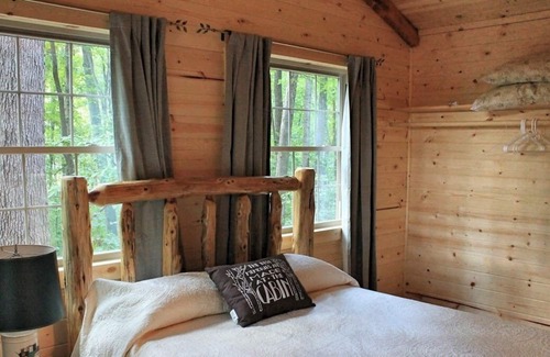 Boonville Cabin | North Carolina Private Vineyard Cabin - winery, honeymoon, hiking, fireplace