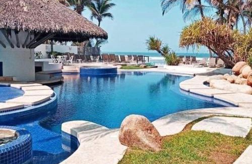 Puente del Mar Apartment | Nuevo 3R 3B 1E Club Playa Gratis Tenis Padel Diamante Albercas